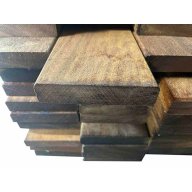 DESTOCKAGE! - Lames de terrasse bois exotique ITAUBA, longueur 125 cm, lot de 26m²