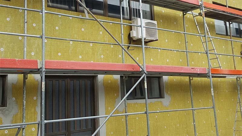 Kit complet ITE laine de roche TERMOLAN, 100 m², 100 mm