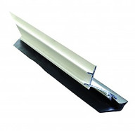 Kit faîtage supérieur alu blanc RAL9010 pour plaque CARBOGLASS pour plaques 16/32 mm