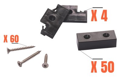Vignette Kit de fixation pour lames REVERSO, HAVANA, SIGLO, ROBUSTO