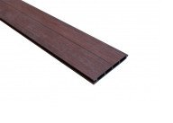 Lame de clôture bois composite coextrudé 19 mm x 15.6 cm x 148 cm, acajou