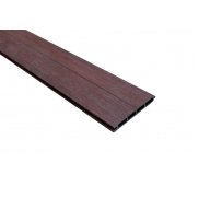 Lame de clôture bois composite coextrudé 19 mm x 15.6 cm x 148 cm, acajou