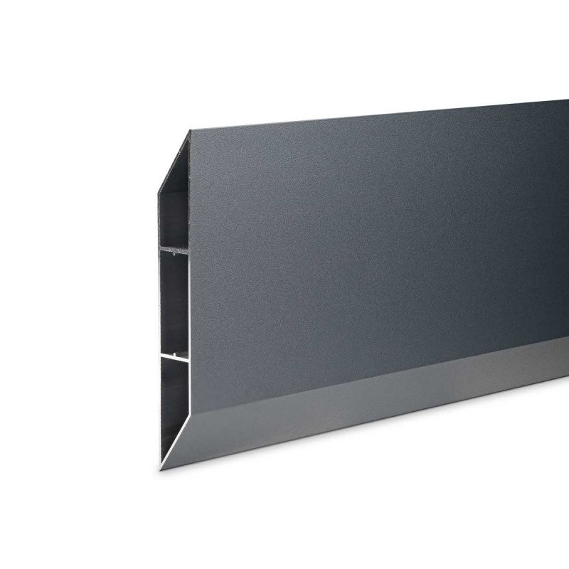 Lame de clôture persienne en aluminium CC 21 mm x 15 cm x 180 cm, anthracite