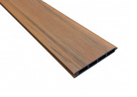 Lame de clôture bois composite coextrudé 19 mm x 15.6 cm x 148 cm, ambre