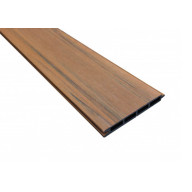 Lame de clôture bois composite coextrudé 19 mm x 15.6 cm x 148 cm, ambre