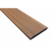 Lame de clôture bois composite coextrudé 19 mm x 15.6 cm x 148 cm, ambre