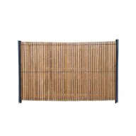 Kit d'occulation lattes bois en pin traité ép. 7 mm pour grillage rigide de 1,93 m de hauteur (pour 1 panneau)