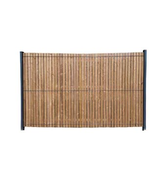 Vignette Kit d'occulation lattes bois en pin traité ép. 7 mm pour grillage rigide de 1,53 m de hauteur (pour 1 panneau)