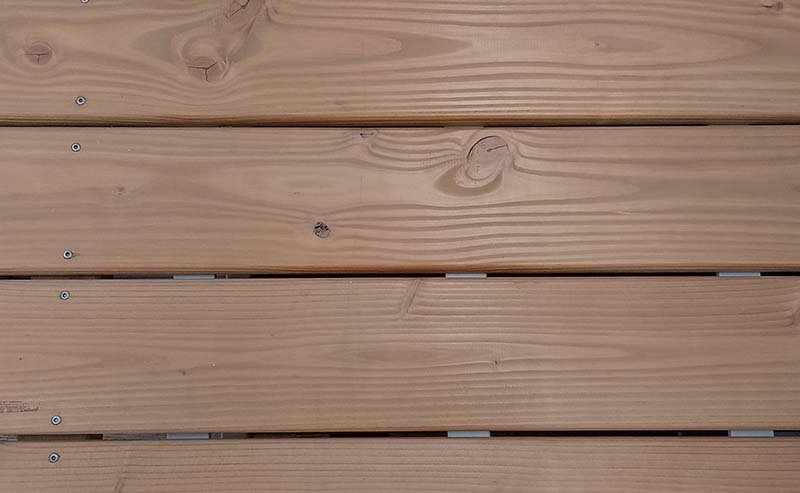 Lame de terrasse 27 mm x 145 mm, douglas, face lisse en 4M