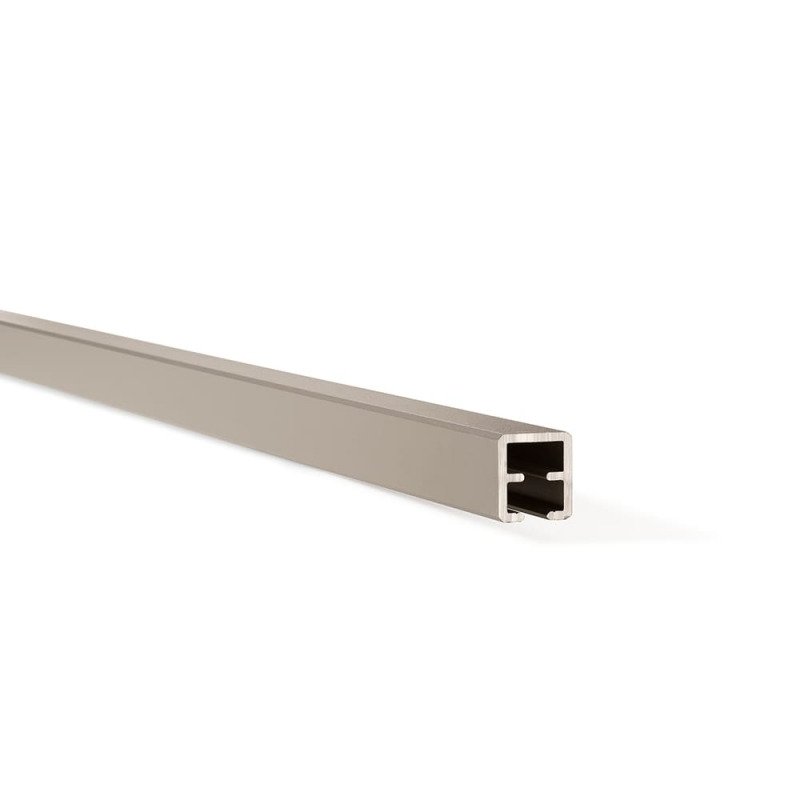 Lisse de finition haute quartz pour clôture avec poteau aluminium