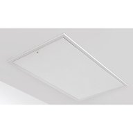 Lattes de finition LXL-W en bois de pin teintées blanches recoupables 70 x140 cm