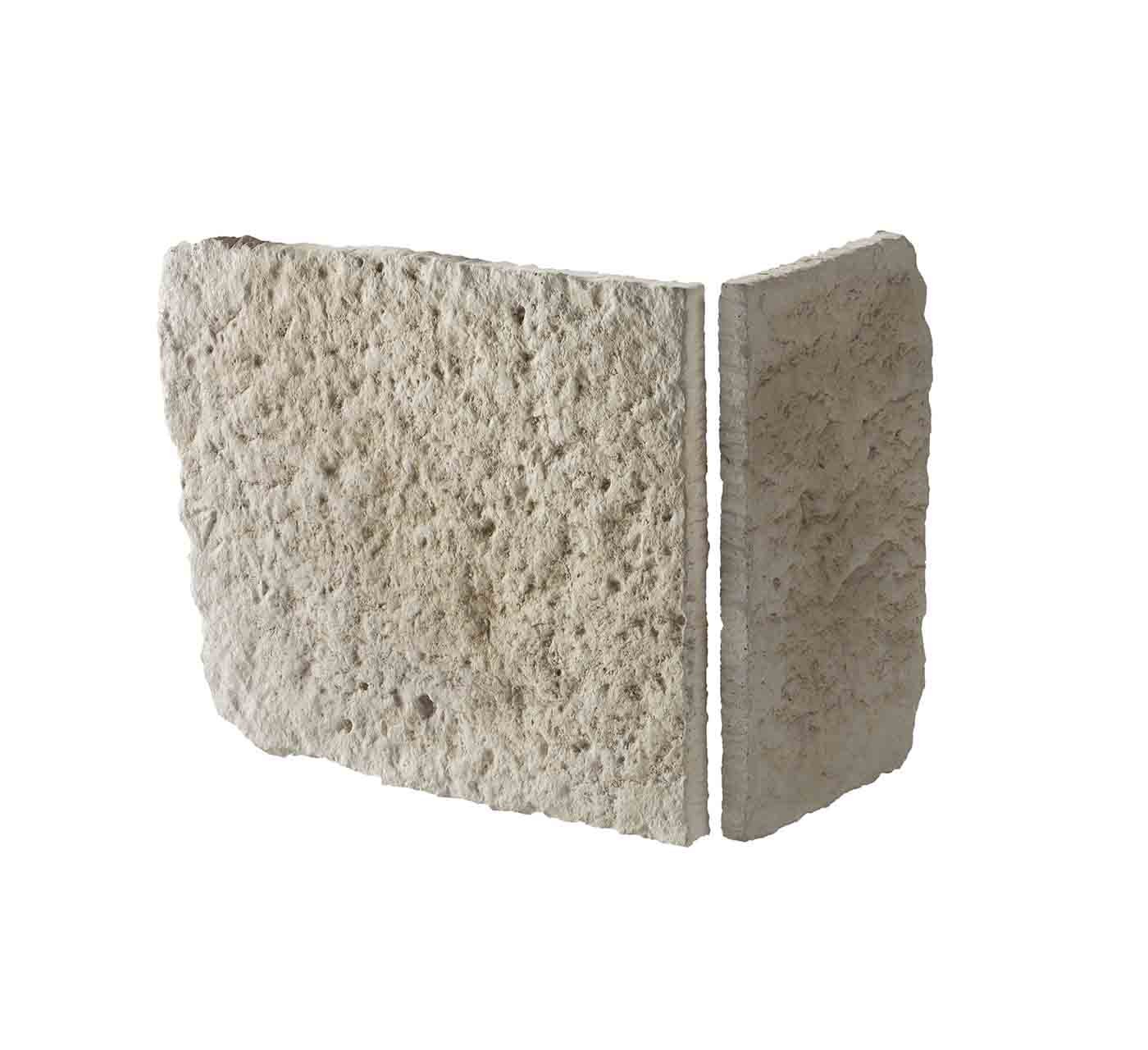 Demi-chaîne d'angle Manoir Terre de sienne