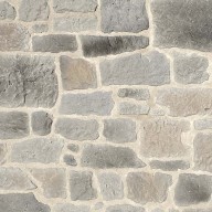 Chaîne d'angle Manoir, hauteur 33 cm, ton gris cendré