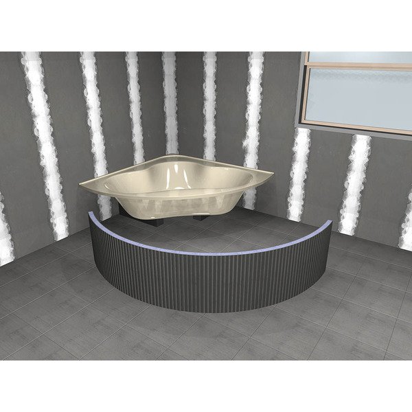 Panneaux à carreler 30 mm x 60 cm x 250 cm, rainurés pour arrondis et courbes