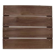 Lame de terrasse 21 x 145 mm, massaranduba, sec séchoir - profil rainuré