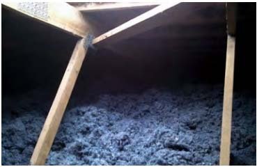 Isolant Coton recyclé Métisse Flocon vrac à souffler, sac de 10 Kg