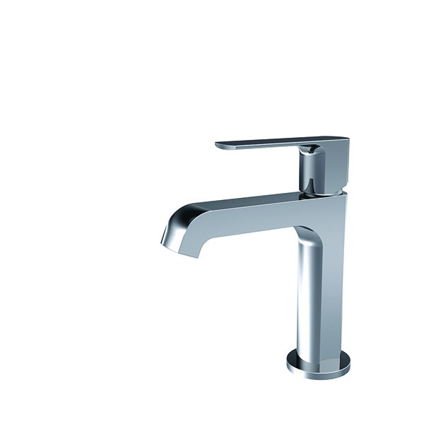 Mitigeur SLIM sans tirette de vidage, bec incliné