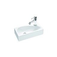 Vasque lave-mains MODULO "goutte d'eau" en durocoat
