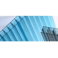 Plaque de polycarbonate alvéolaire blanc anti-chaleur, ép. 16 mm, 1200 mm x 3000 mm