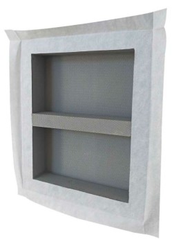 Vignette Niche à carreler 50 cm x 40 cm avec étagère, profondeur 9 cm
