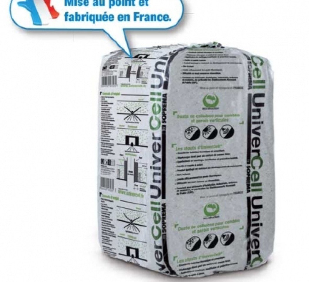 Ouate de cellulose en vrac