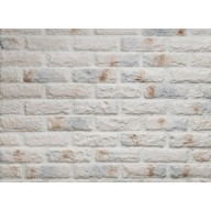 Parement brique LONDON polar 2 x 6.2 x 21 cm