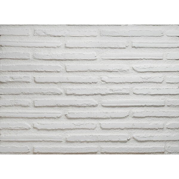 Parement briquette MANCHESTER blanc 2.5 x 4 x 36 cm