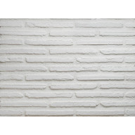 Parement briquette MANCHESTER blanc 2.5 x 4 x 36 cm