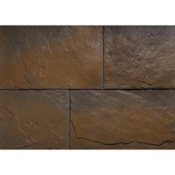 Parement PIZARRA cuivré 2 x 40 x 30 cm, pack de 2 plaquettes