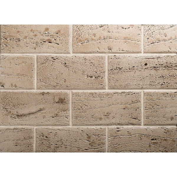 Travertin OLIVILLO foncé 2 x 20 x 40 cm