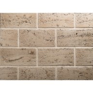 Travertin OLIVILLO foncé 2 x 20 x 40 cm