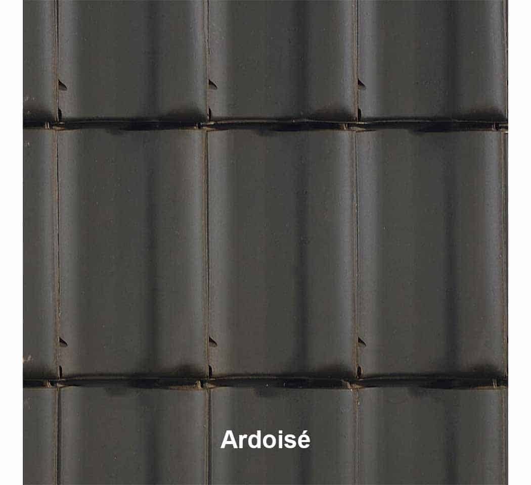 Tuile PANNE très faible pente couleur ardoise