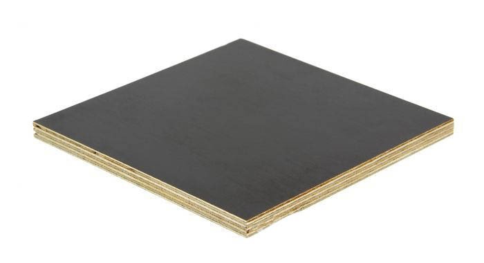 Panneau contreplaqué peuplier de coffrage , filmé 9 mm