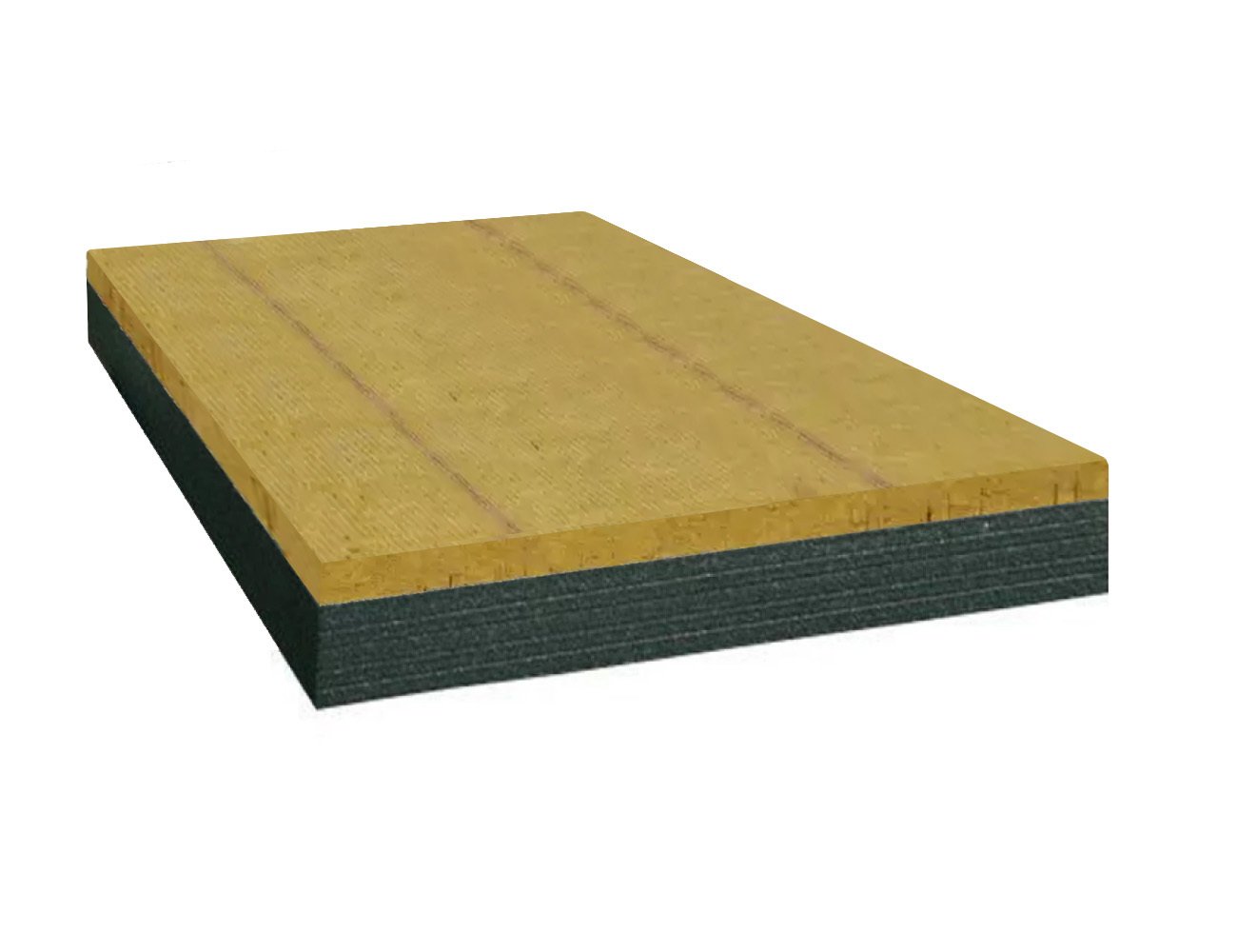 Isolant DUO+ laine de roche/ PSE graphité pour ITE - 140 mm