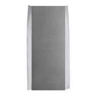 Paroi imitation pierre graphite gris taupe 100 x 200 cm