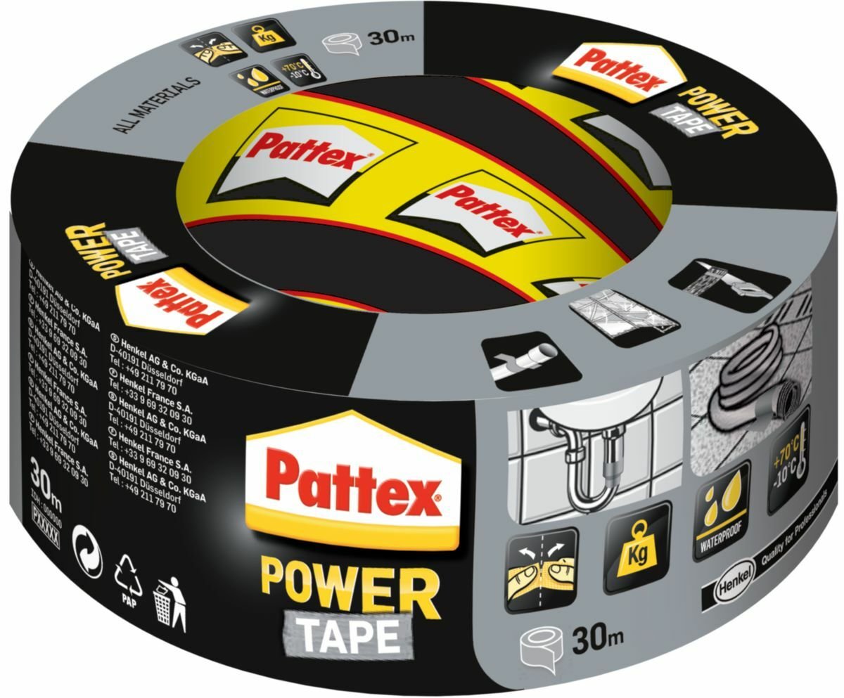 Adhésif PATTEX POWER TAPE 30m