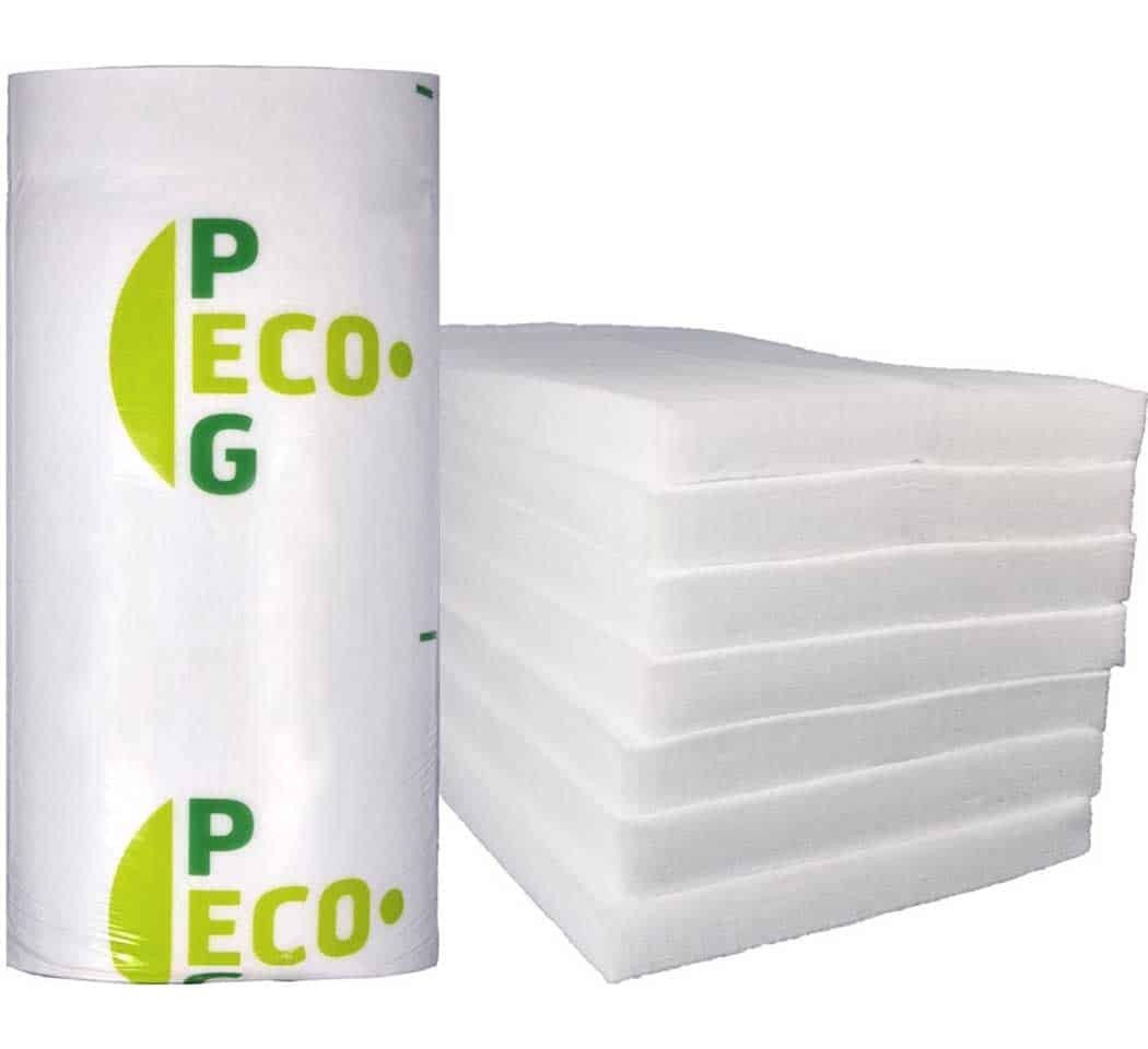 Panneaux de fibre polyester ECOPEG 35 - 45 mm x 60 x 120 cm
