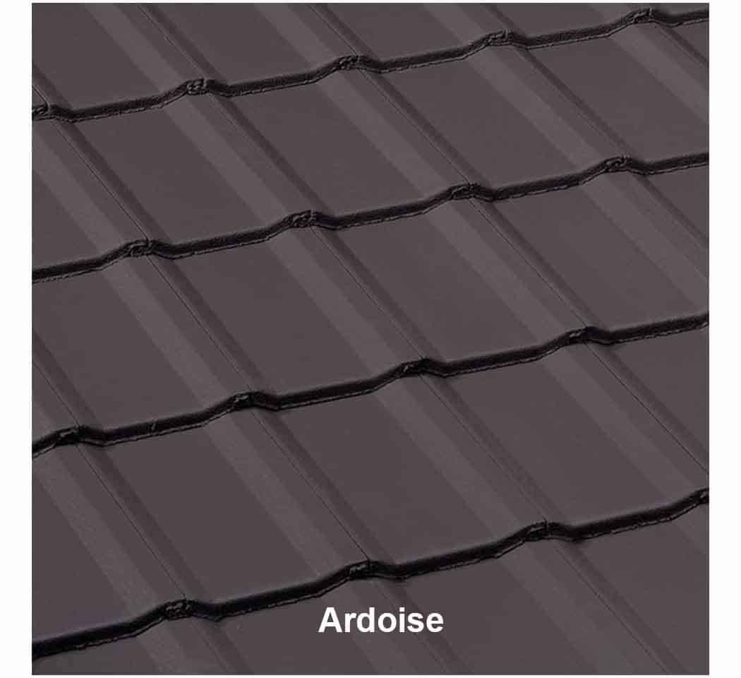 Tuile béton PERSPECTIVE couleur ardoise