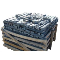 Allumettes de parement bleu/rouille (env. 7 x 5 cm)