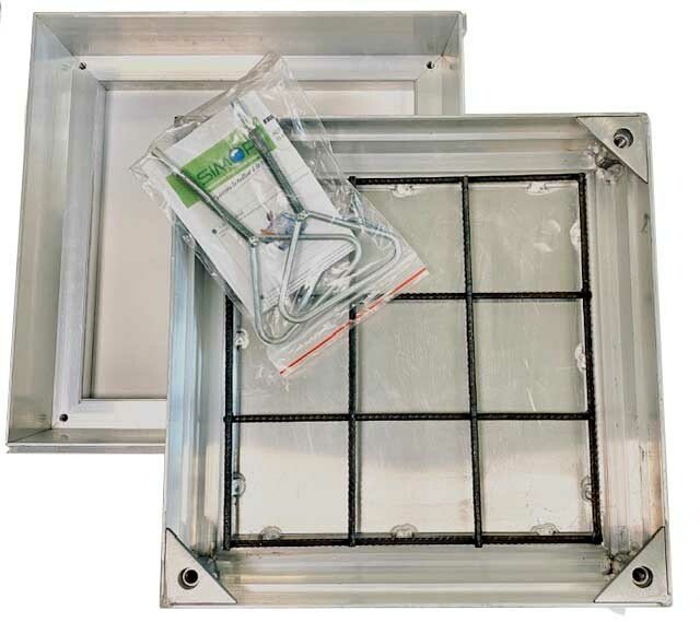 Regard à carreler renforcé 300 x 300