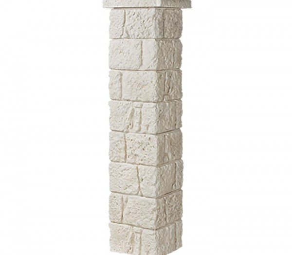 Ensemble 2 piliers complets BRIDOIRE, 35 x 35 cm x 167 cm