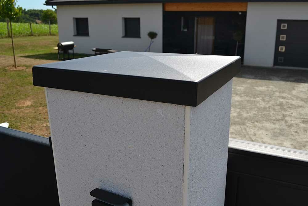 Couvre-mur béton pointe: protection et finition des murets, acrotères et toits-terrasses (situation