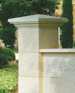 Ensemble 2 piliers complets Valancay 35 x 35 cm x 212 cm