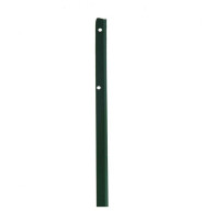 Poteau en T, vert, hauteur 2,50 m pour pose de grillage, T40
