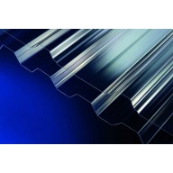 Plaque nervurée polycarbonate, profil 333/39, 7000 mm x 1043 mm