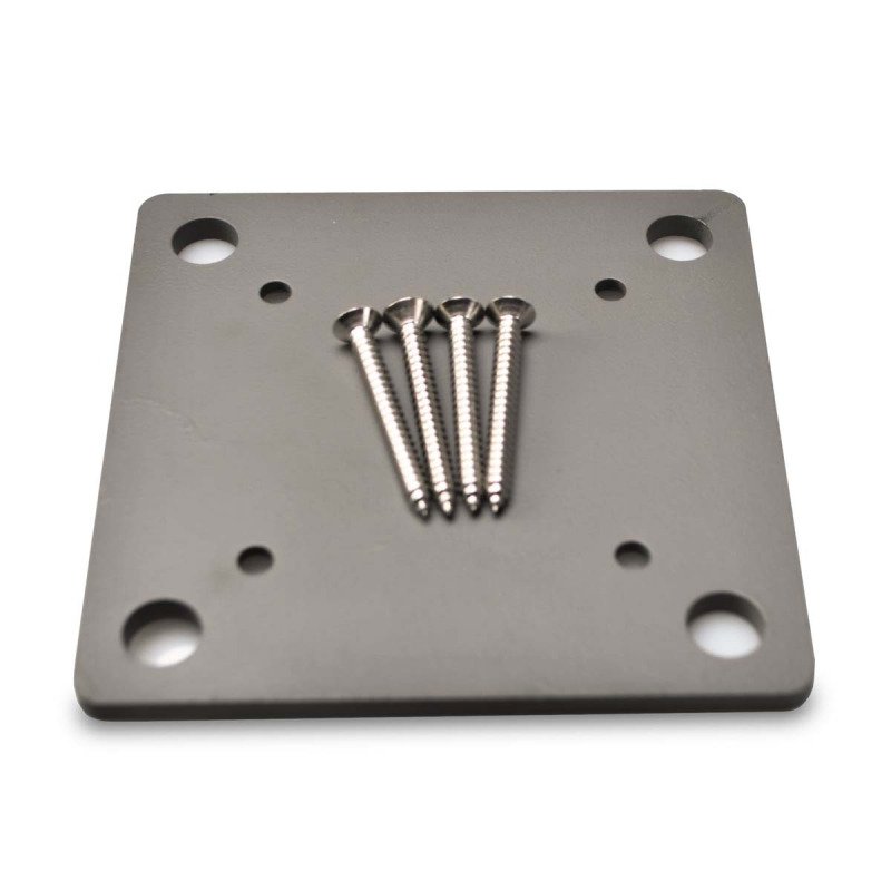 Platine de fixation quartz pour poteau PREMIUM