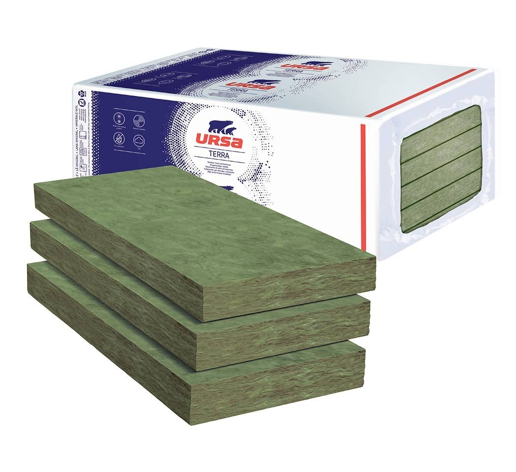 PNU 38 - Laine de verre en panneaux nu - 45 mm