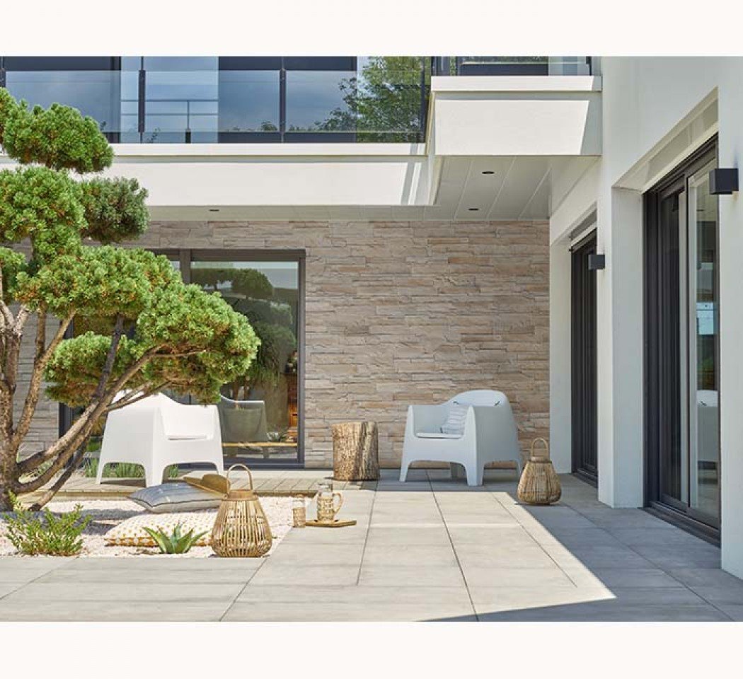 Parement Portland ton naturel