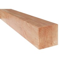 Poteau contrecollé en douglas 140 x 140 mm, 8 m, non traité