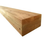 Poteau contrecollé en douglas 140 x 140 mm, 3 m, non traité